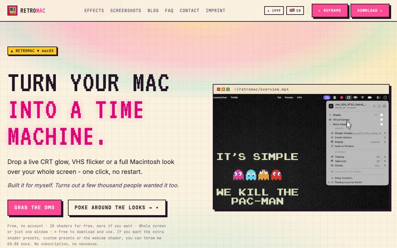 RetroMac screenshot 1