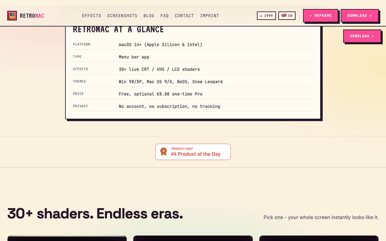 RetroMac screenshot 2