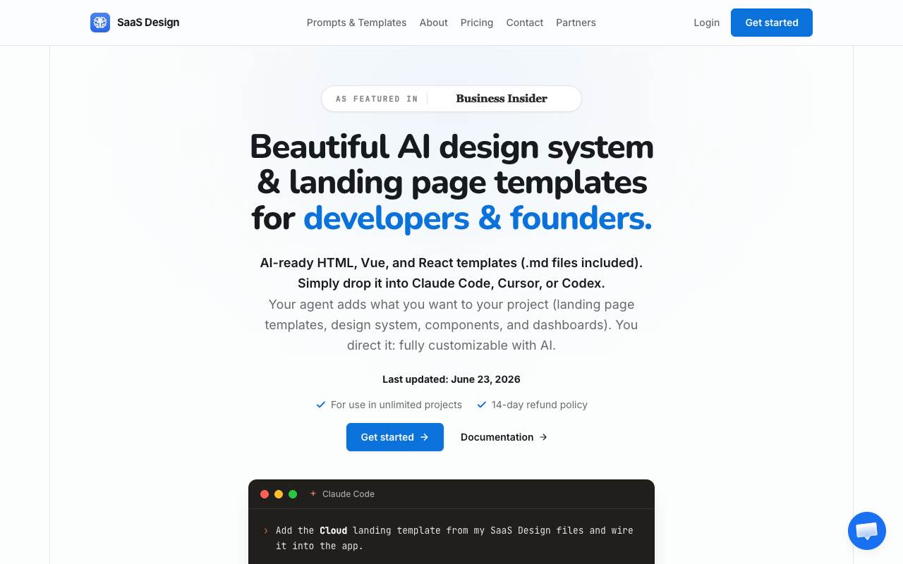 SaaS Design screenshot 1