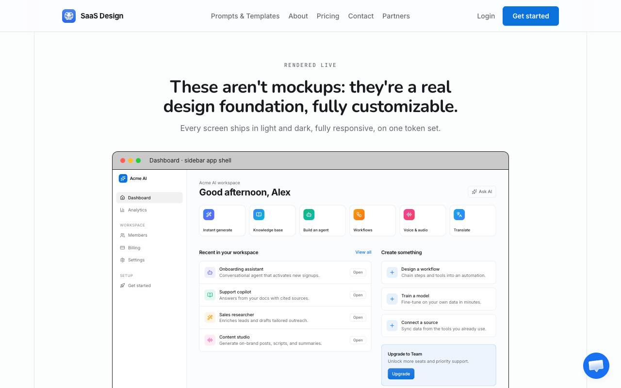 SaaS Design screenshot 4