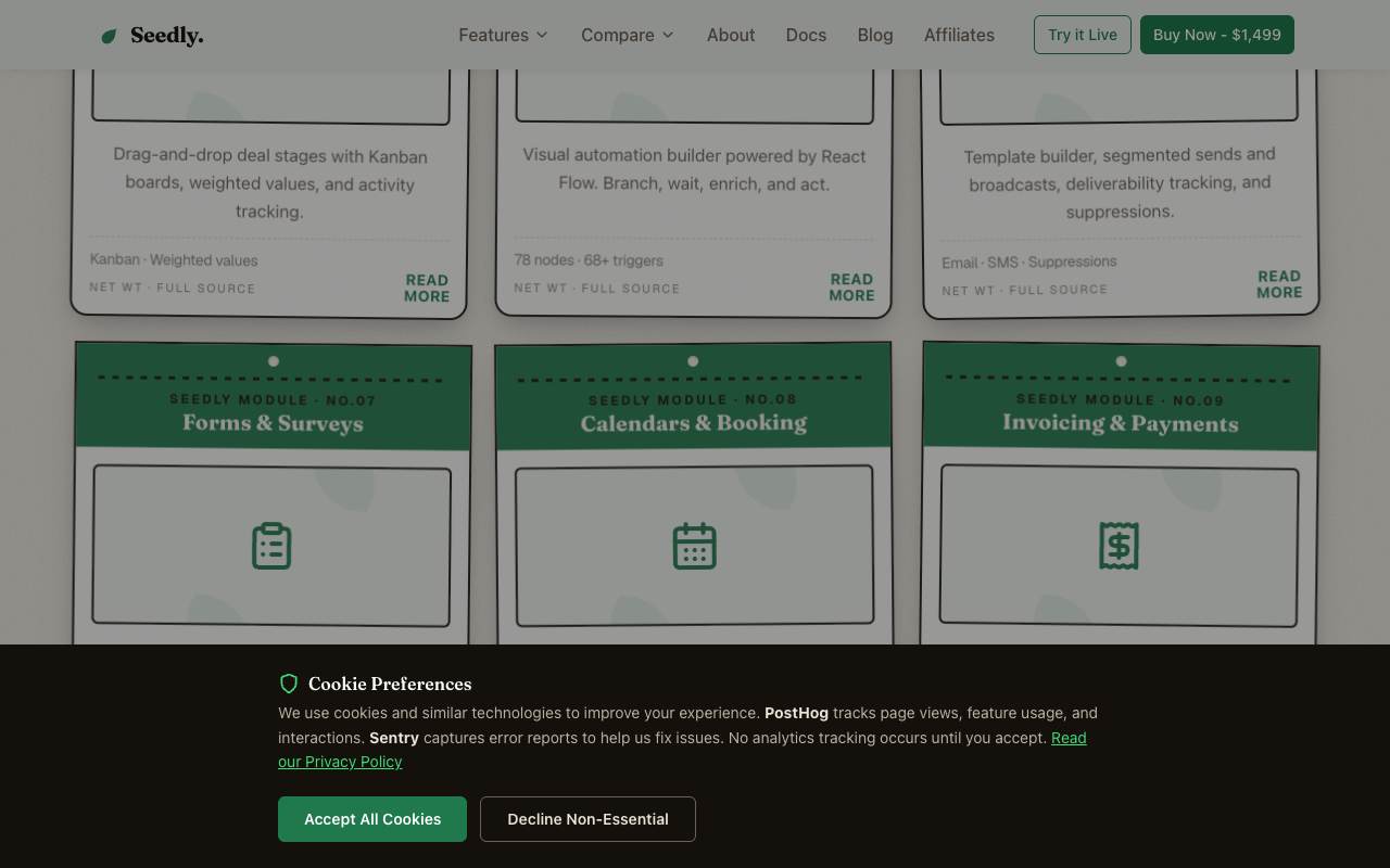 Seedly CRM screenshot 4