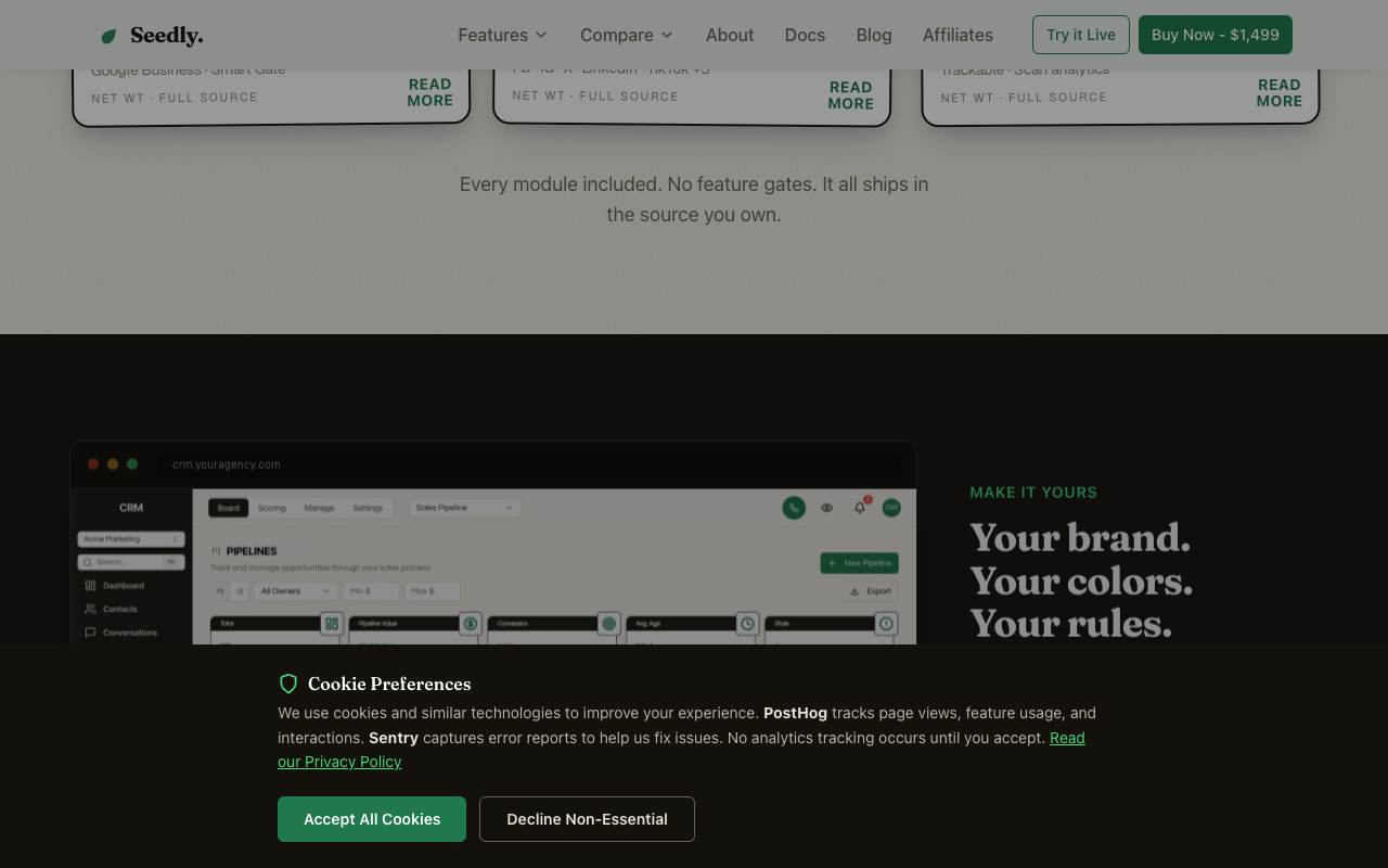 Seedly CRM screenshot 5