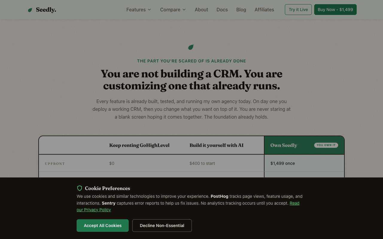 Seedly CRM screenshot 6