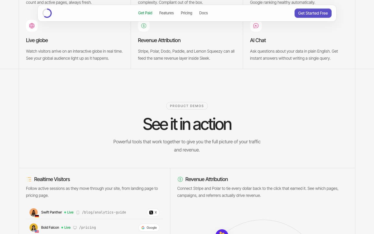 Sleek Analytics screenshot 3