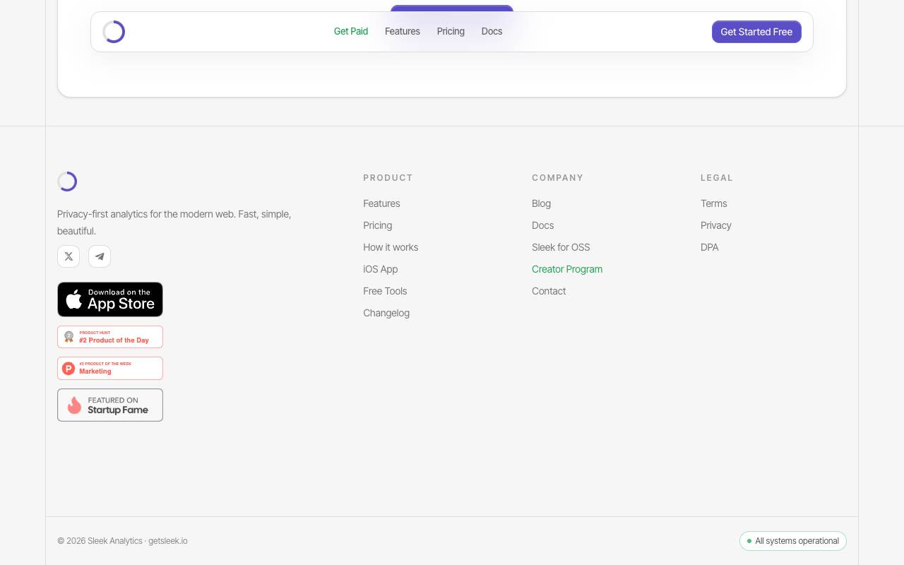Sleek Analytics screenshot 8