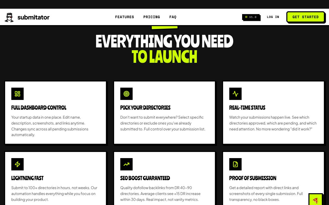 Submitator screenshot 2