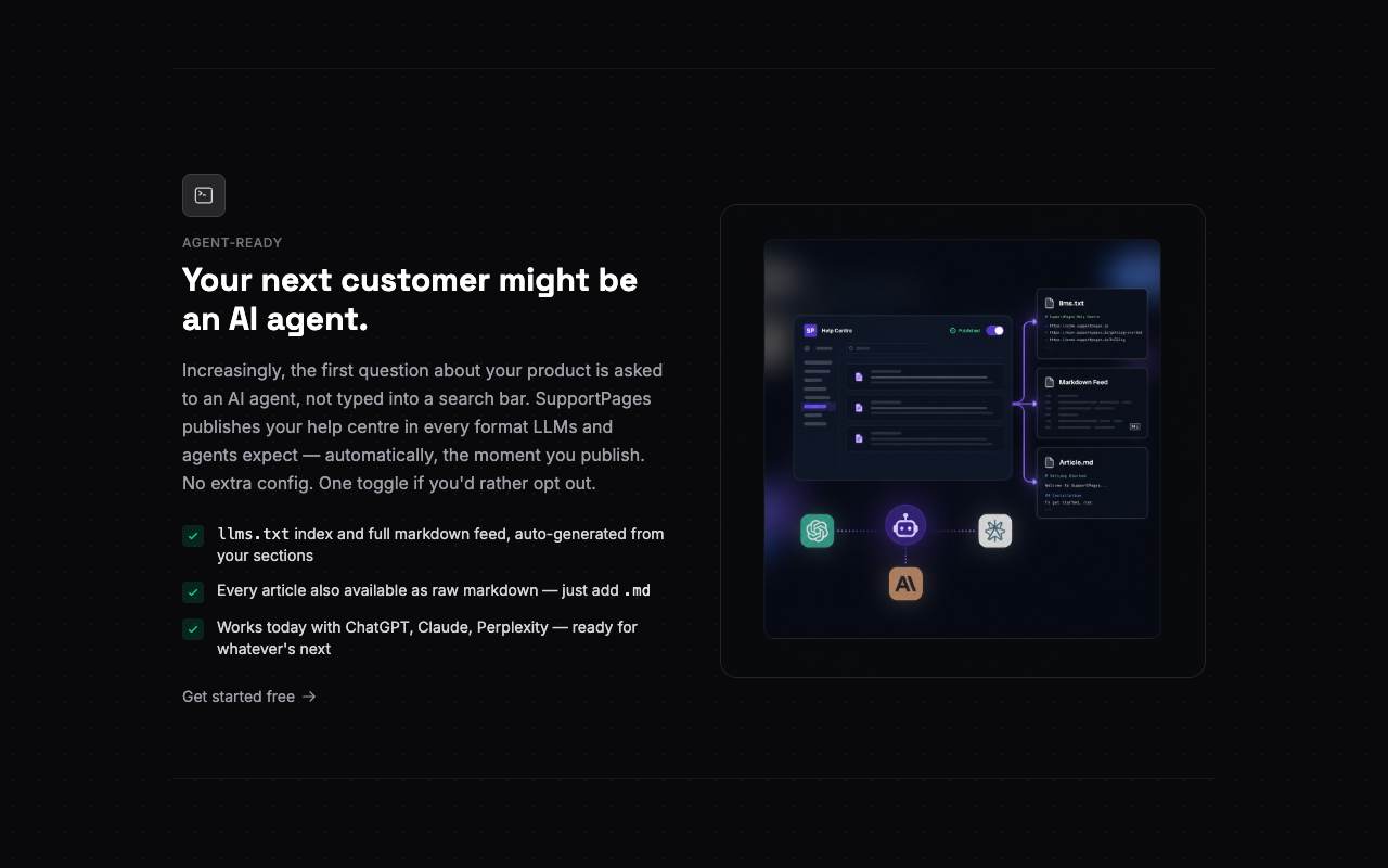 SupportPages screenshot 6