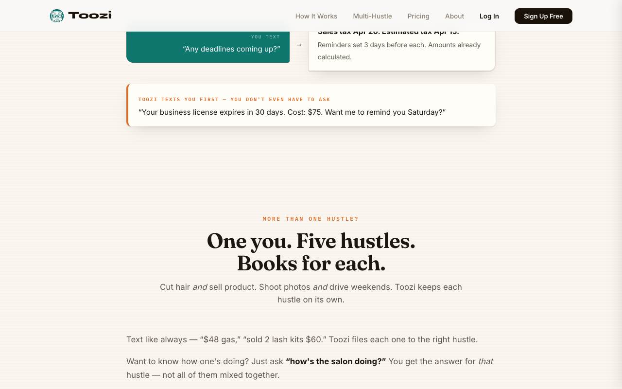 Toozi screenshot 3