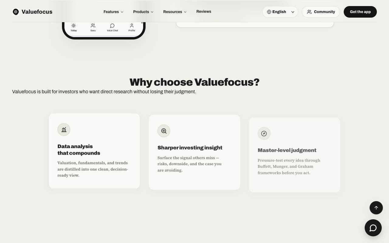 Valuefocus screenshot 5