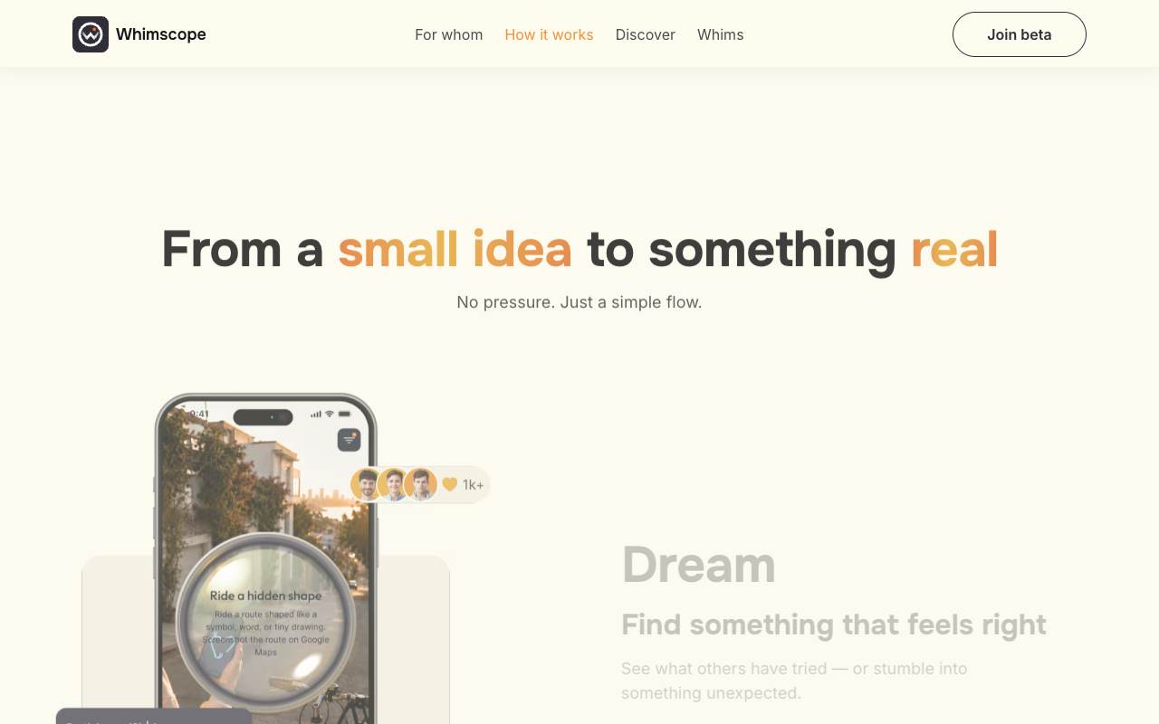Whimscope screenshot 3