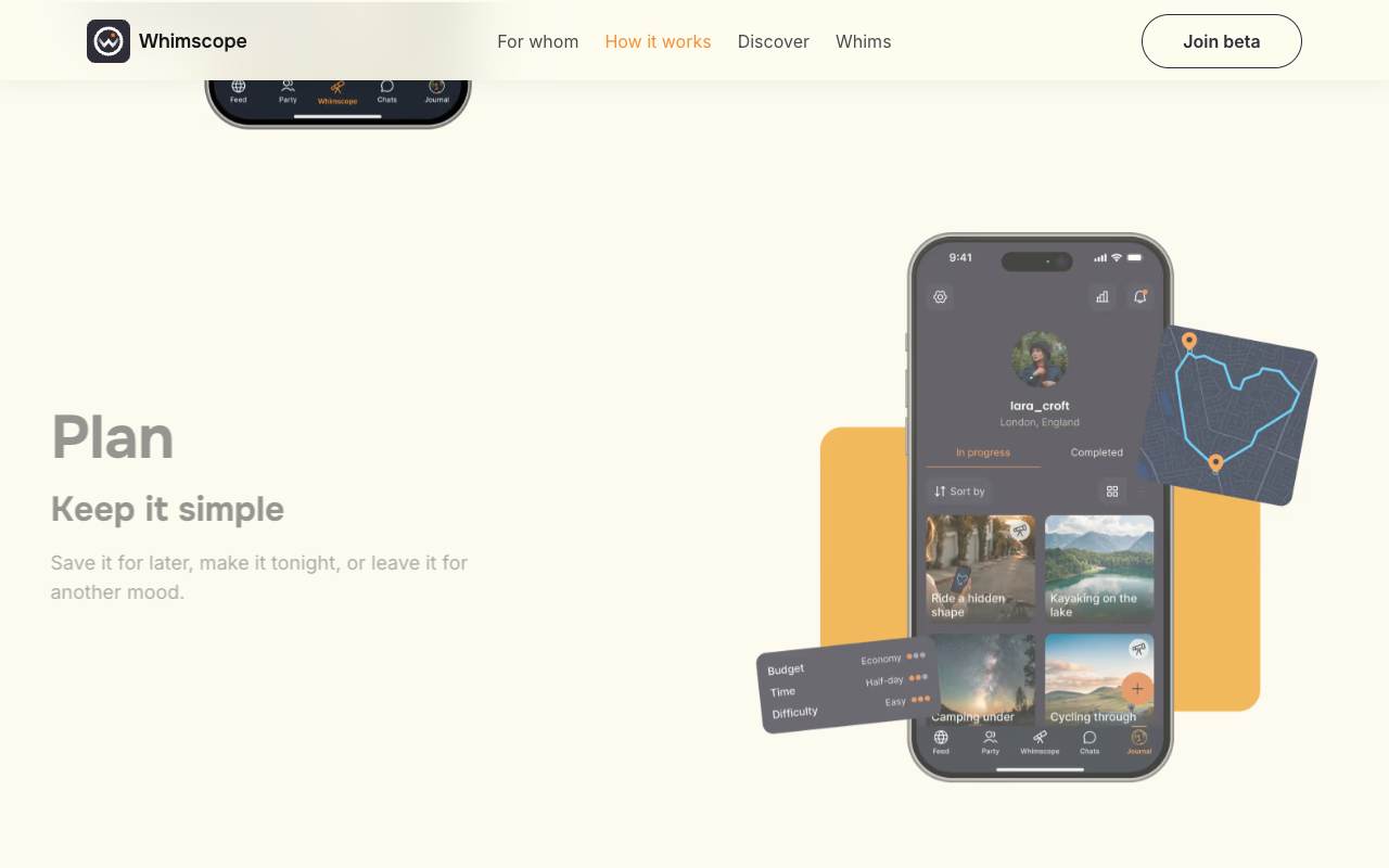 Whimscope screenshot 4