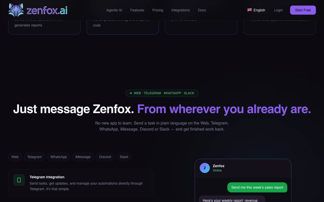Zenfox screenshot 2